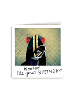 polaroid kaart woohoo its your birthday