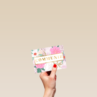 Botanische kaart communie