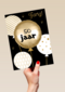 verjaardag kaart leeftijd 50 ballon