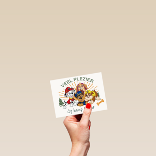 Paw Patrol Veel plezier op kamp