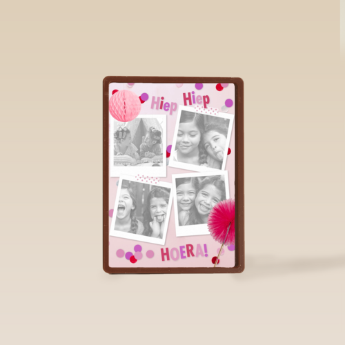 4 fotos roze slingers