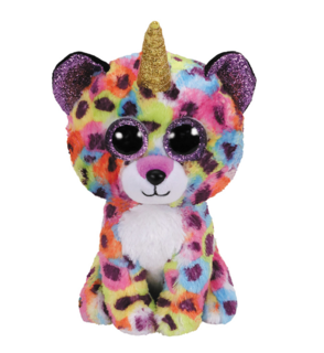 Knuffel Ty Beanie Boo Giselle Leopard