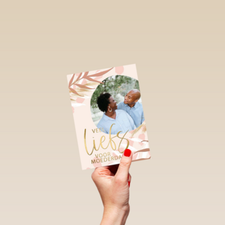 Fotokaart Moederdag veel liefs voor Moederdag