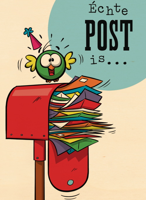 funny mail echte post is