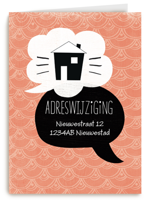 verhuizen nieuw adres verhuisbericht adreswijziging