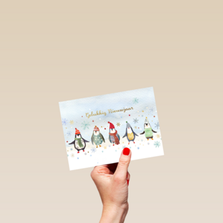 Turnowsky Gelukkig Nieuwjaar Pinguin
