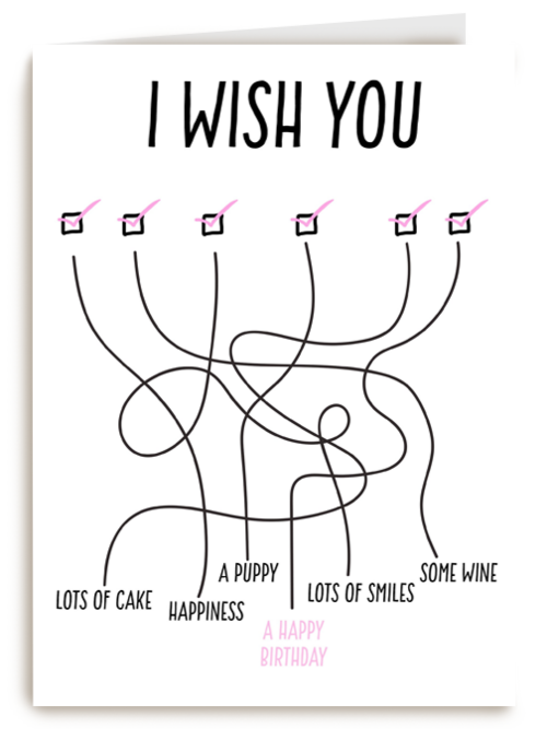 Verjaardagskaart Hallmark | I Wish You Een Heleboel