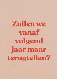 verjaardagskaart vrouw man grappig terugtellen