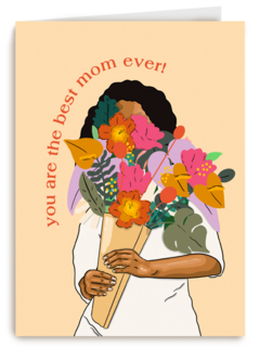 moederdag kaart you are the best mom ever